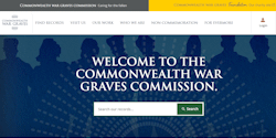Commonwealth War Graves Commission screenshot Commonwealth War Graves Commission screenshot