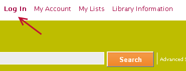 My Account screenshot